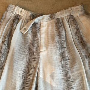 Long and short pant with transparency super sexy